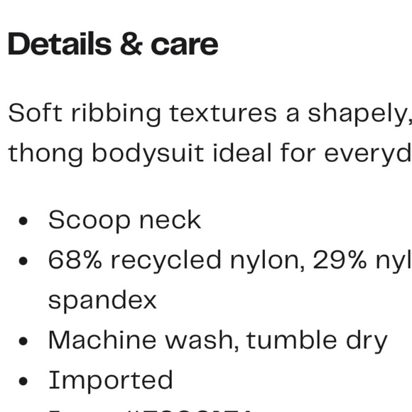 NWT Free People Bodysuit - Picture 5 of 6